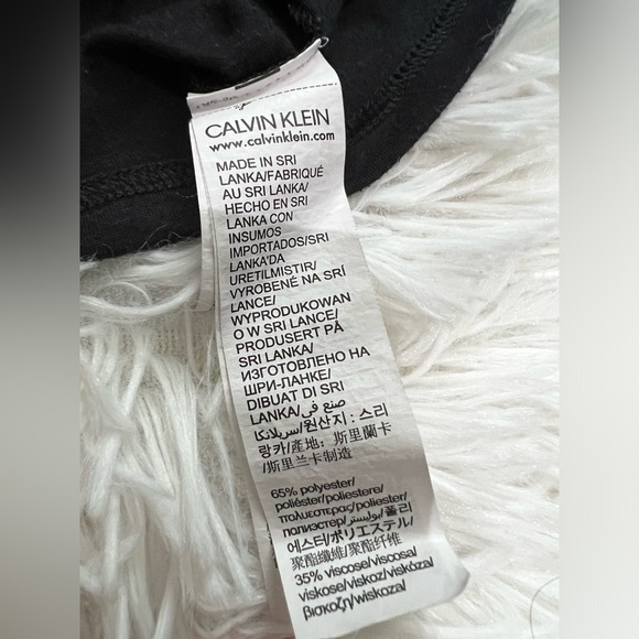 Calvin Klein Tank Top - Sleepwear - Black - Tunic - Loungewear - SZ S Women - Picture 7 of 7